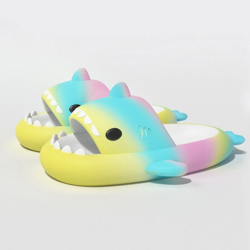 womens shark slides